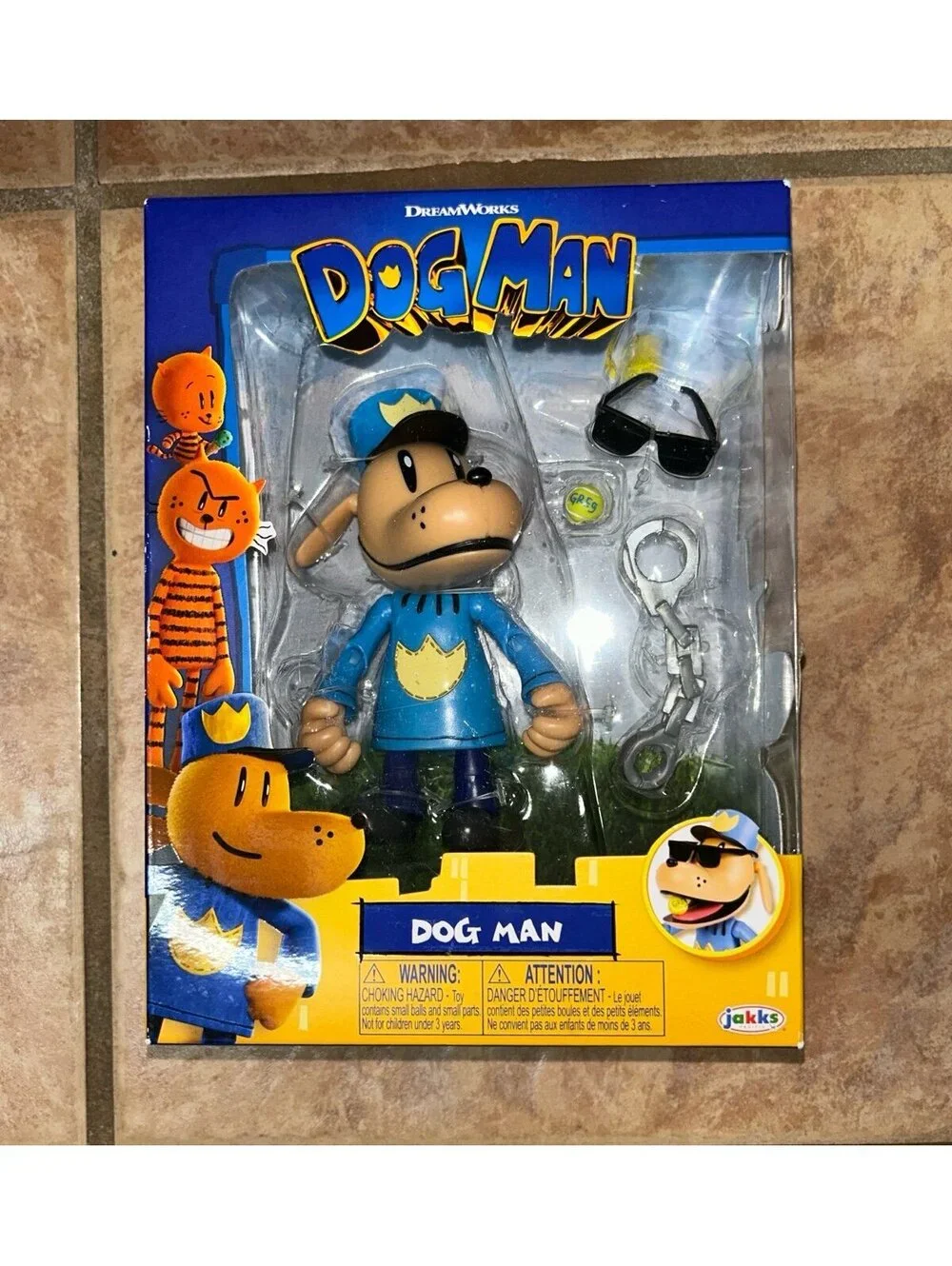 DreamWorks Dog Man Action Figure JAKKS Pacific NEW